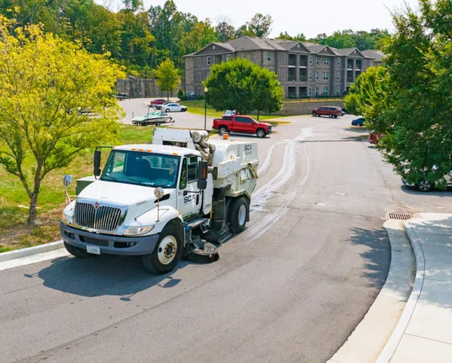 Did you know that parking lot and street sweeping is a best management practice (BMP), according to the EPA?